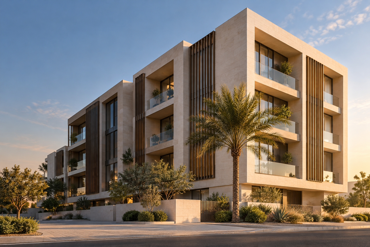Illustrative contemporary residential architecture; AI-generated, not an actual company project